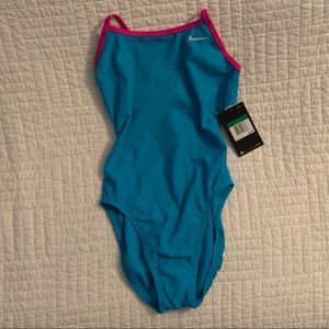 NWT Girls Nike Swim Suit size 28/12